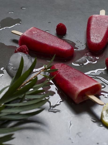 POLOS DE TE VERDE Y FRAMBUESAS POLOS DE TE VERDE Y FRAMBUESAS