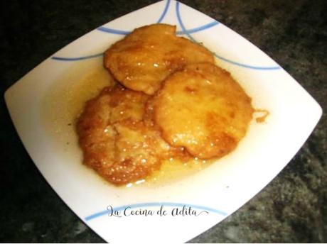 Patatas  atortas ( escabechadas)