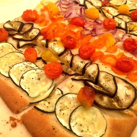 Receta de coca de verduras