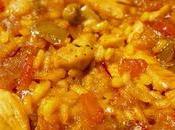 Arroz pollo verduras