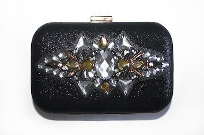 Bolso joya en tonos metalizados y dorados