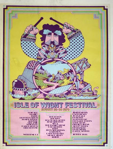 LOS GRANDES FESTIVALES. La Isla de Wight (Agosto de 1970).