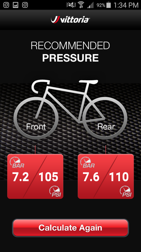 calcular presión adecuada rueda bici