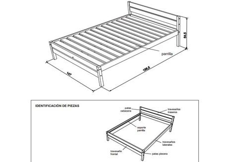 Cama 2 plazas