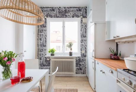 Plantas en el dormitorio estilo nórdico escandinavo decorar con plantas flores decoración pisos pequeños decoración dormitorio decoración comedor decoración colores claros blog decoración nórdica 