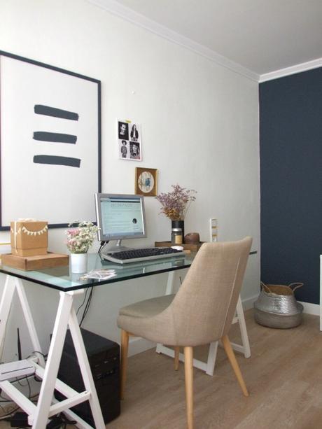 Decorando mi estudio II , instalar estores enrollables