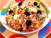 Ensalada arroz queso feta