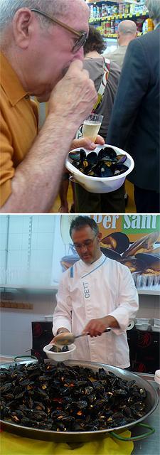 PER LA REVETLLA DE SANT JOAN, MUSCLOS I CAVA, MERCAT DE SANTS,A LA BARCELONA D' ABANS, D' AVUI I DE SEMPRE...23-06-2016...!!!