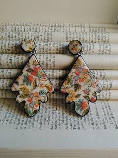 Pendientes florales