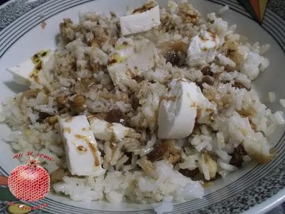 Ensalada de arroz agridulce