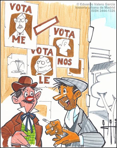 Los ideales del sufragista en las coplas de Antonio Casero. Madrid, 1920