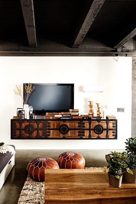 Mueble TV etnico