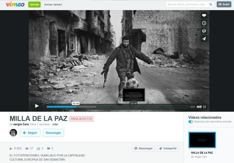 16 fotoperiodistas en pie de guerra contra “La Milla de la Paz” de San Sebastián