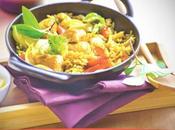 Receta Guisado china pollo arroz jengibre