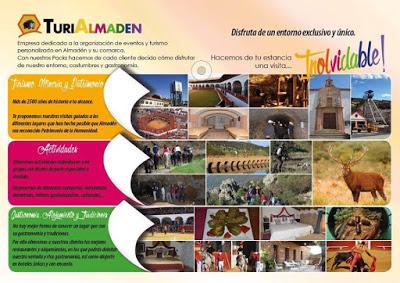 TURIALMADEN: nueva empresa turística en Almadén y comarca.