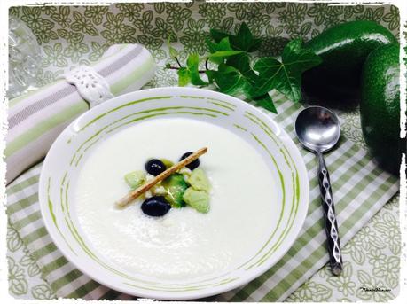Sopa fría de melón