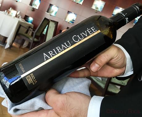 Aribau cuvee Eurostars baco y boca