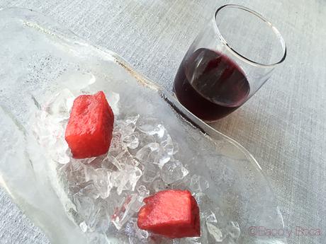 Sandia sangría Eurostars baco y boca