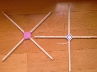 Ojo de Dios o Mandala tejida