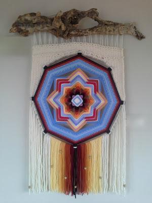 Ojo de Dios o Mandala tejida