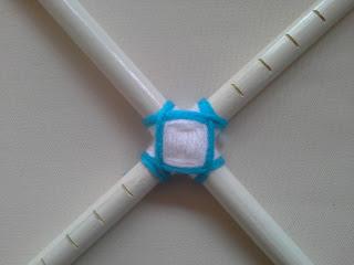 Ojo de Dios o Mandala tejida