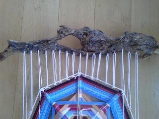 Ojo de Dios o Mandala tejida