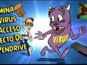 Como Eliminar virus accesos directos oculta archivos unidades flash Micro