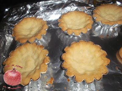 Tartaletas de chocolate y avellanas sin gluten