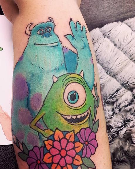 11 increíbles tatuajes inspirados en personajes de Pixar