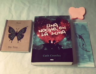 Reseña: Una noche en la luna - Cath Crowley