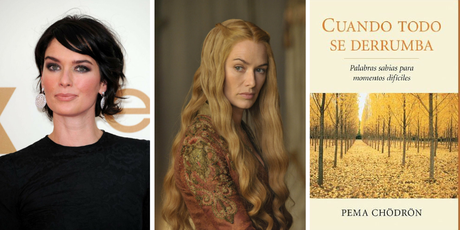 La actriz que interpreta a Cersei Lannister recomienda el libro Cuando todo se derrumba