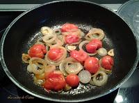 Emperador con tomate cherry