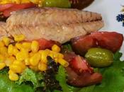 Ensalada lechuga caballa