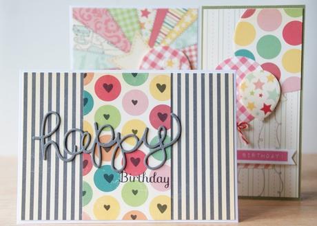 Tarjetas “Happy Birthday”