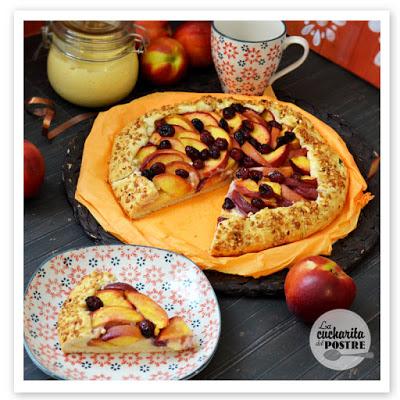 GALETTE DE NECTARINAS / NECTARINE GALETTE