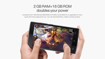 DOOGEE X5 Max Pro_El primer smartphone del mundo con el procesador MKT6737 por sólo 84.99USD
