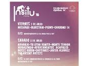 InSitu Festival 2016, confirmaciones