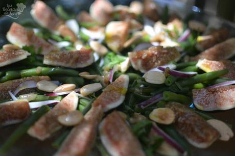 como hacer ensalada de judias verdes e higos 02