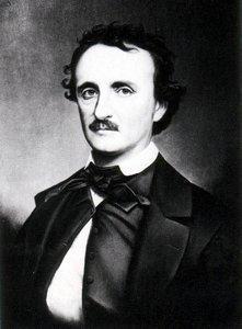 “Poesía completa”, de Edgar Allan Poe Copia fotográfica de Poe por Oscar Halling, utilizando el daguerrotipo «Thompson», uno de los últimos retratos de Poe (1849).