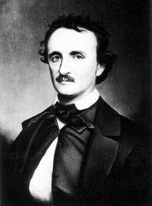 Copia fotográfica de Poe por Oscar Halling, utilizando el daguerrotipo «Thompson», uno de los últimos retratos de Poe (1849).
