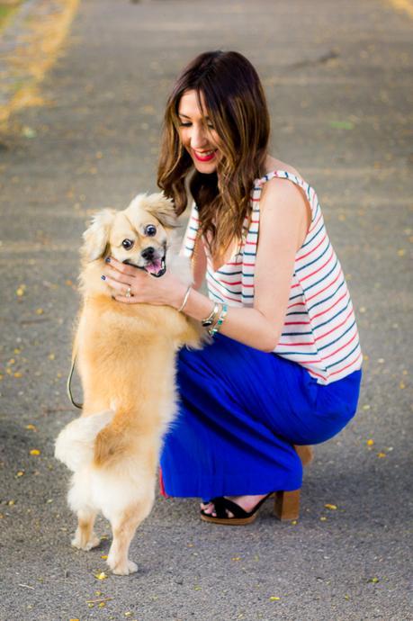 SORTEO!!!--- NAVY LOOK WITH MY LITTLE DOG