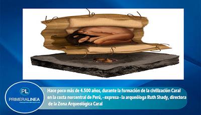NUEVO HALLAZGO EN ZONA ARQUEOLÓGICA DE CARAL…