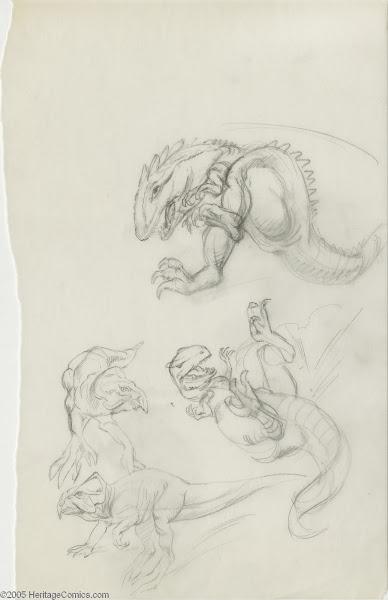 Los mundos prehistóricos de Tom Sutton