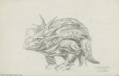 Los mundos prehistóricos de Tom Sutton