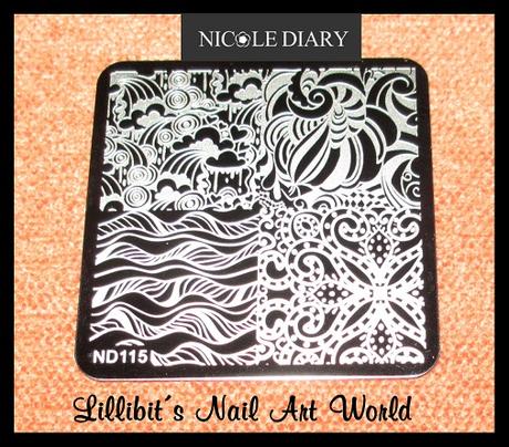 Nuevas placas de estampación Nicole Diary