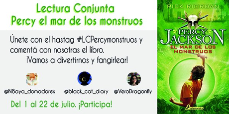 LECTURA CONJUNTA JULIO | #LCPERCYMONSTRUOS