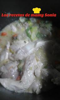 PECHUGA CON VERDURAS EN OLLA ERIKA