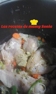 PECHUGA CON VERDURAS EN OLLA ERIKA