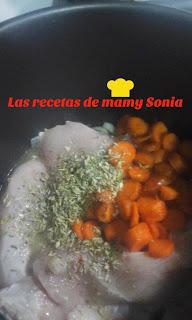 PECHUGA CON VERDURAS EN OLLA ERIKA