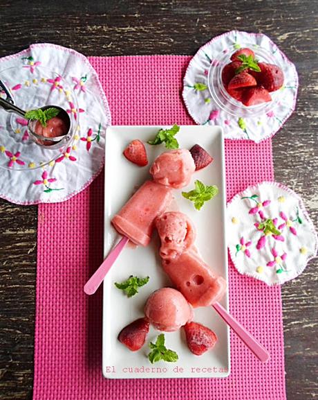 Polos de Fresas & Plátanos